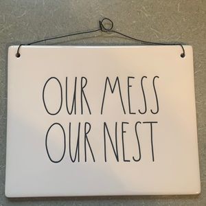 RAE DUNN hanging sign